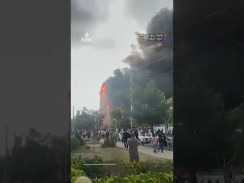 Shopping centre fire kills at least eight people in Iran