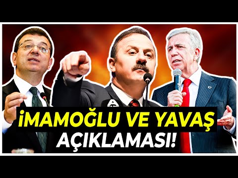 Yavuz Ağıralioğlu'ndan Ekrem İmamoğlu ve Mansur Yavaş açıklaması!