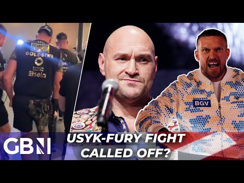 Tyson Fury and Oleksandr Usyk fight could be CALLED OFF with boxing star on crutches