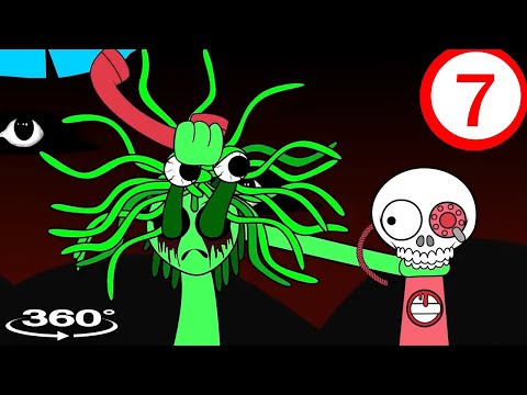 Incredibox Sprunki - CREEPY VANERIA SPRUNKIES! EP7 | Cartoon Animation 360°