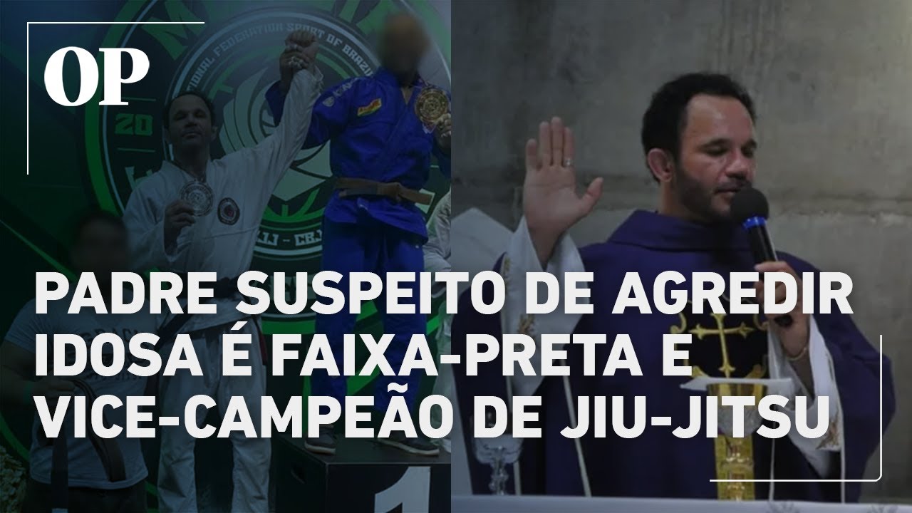 Padre faixa preta no jiu jitsu é acusado de agredir idosa em suposta sessão de exorcismo