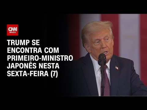 Trump se encontra com primeiro-ministro japonês nesta sexta-feira (7) | BASTIDORES CNN