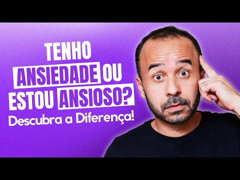 ENTENDA A DIFERENÇA ENTRE TER ANSIEDADE E SER ANSIOSO | Fé no Divã com Ismael Sobrinho