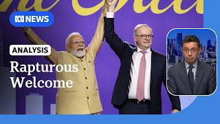 YouTube video thumbnail: Albanese Praises Multiculturalism During Speech at Modi Event
