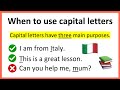 Capitalization Rules and Usage