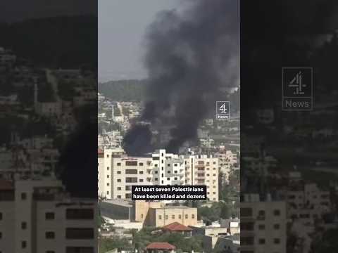 At least 7 dead after Israel attack on Jenin