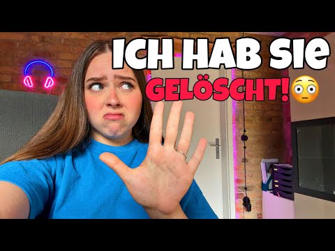 ICH hab SIE GELÖSCHT...komplett!😶😨
