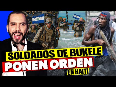 BUKELE DESATA UN MEGA OPERATIVO EN HAITÍ! PRIMERAS IMÁGENES IMPACTANTES