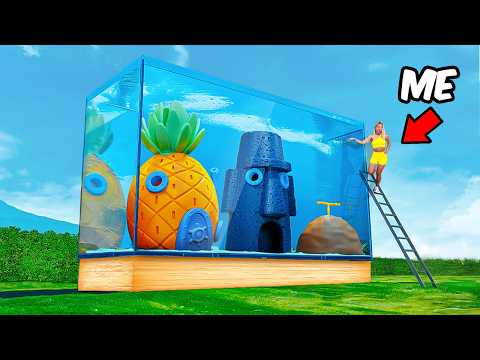 I Built Bikini Bottom in a Fish Tank!