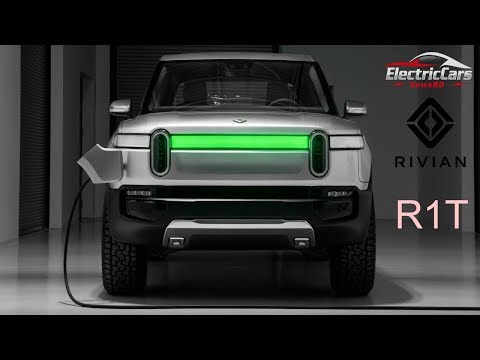 RIVIAN Con Su Nueva Pick-Up 100% Eléctrica.