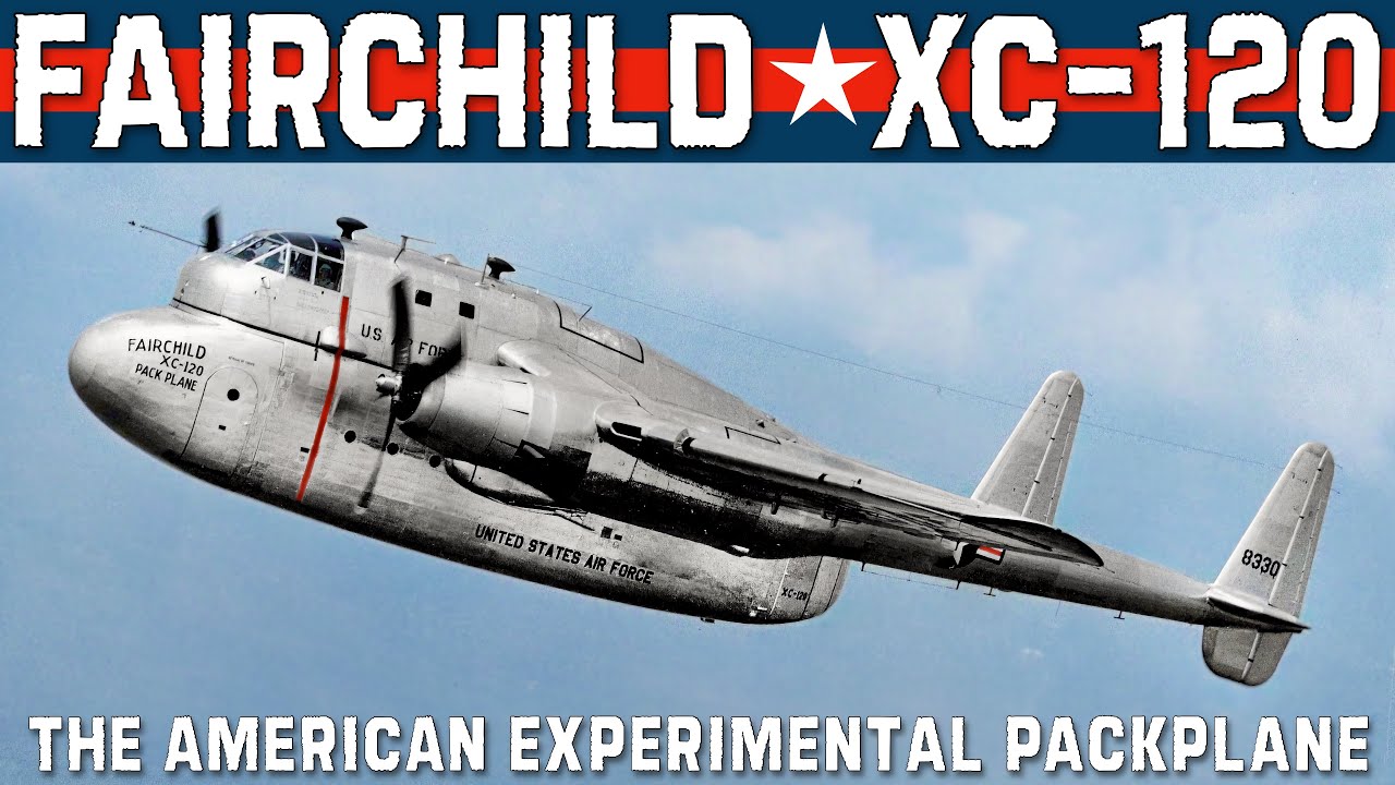 The Experimental Packplane | Fairchild XC-120 | Aviation Prototypes | Documentary