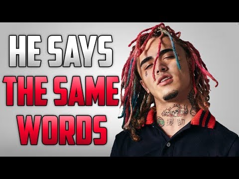 Why Does Lil Pump Repeat The Same Words All The Time?
