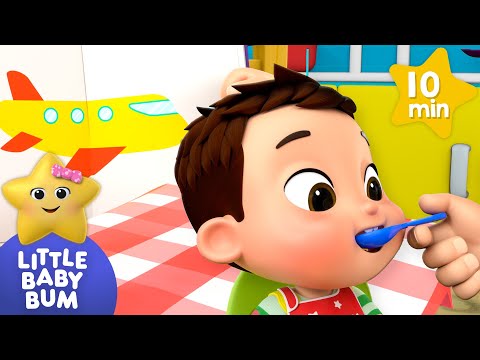 Here Come Dat Airplane | 🚌Wheels on the BUS Songs! 🚌 Nursery Rhymes for Kids