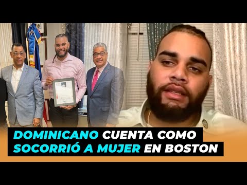 Dominicano cuenta como socorrió a mujer en Boston | De Extremo a Extremo