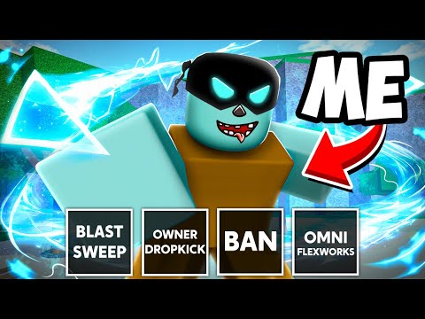 The OWNER Gave me ADMIN BOSS MOVESET in The Strongest Battlegrounds!