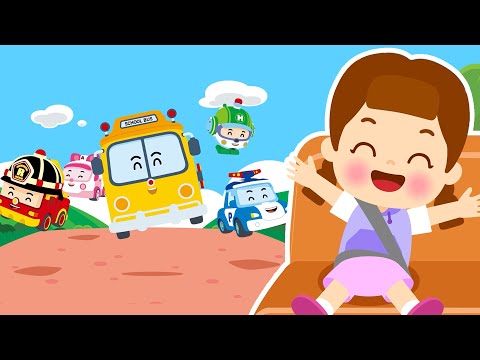 Bus play Nursery Rhyme│POLI 1 Hour Playlist│Bus Song│School B│Robocar POLI - Nursery Rhymes