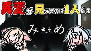 【みつめ】協力ホラーゲーム！同じ場所を見えているのに異変が見えるのは一人だけ…協力して怪奇現象を解き明かせ！【Vtuber/ゲーム配信】