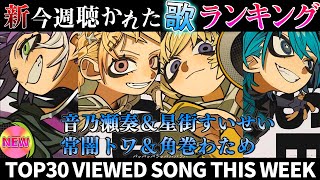 【hero】ホロライブ歌ってみた週間ランキング  viewed cover song  week 2025/8/8～8/15【1年期間/1y