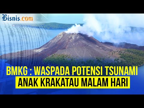 BMKG Ingatkan Potensi Tsunami Akibat Aktivitas Anak Krakatau!