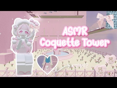 Coquette tower sampai finish! | Asmr Roblox