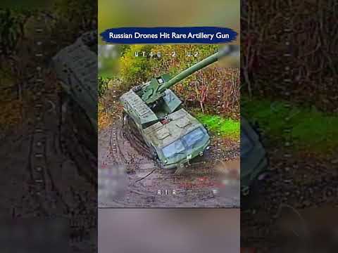 Russian FPV Drones Destroy Czech-Supplied 155mm DITA Howitzer