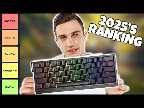 BEST Mechanical Gaming Keyboard Tier List (2025 Edition)