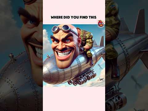 Special Zeppelin made from NUKE #funny #animation #comedy #memes #brainrot