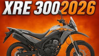 🔥 Nova Honda XRE 300 2026⚡ – Design moderno e mais potência para 2026 no BRASIL?