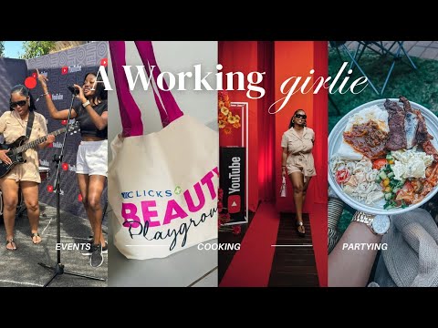 VLOG: A Working Girlie💃🏾 Influencer Events, Clicks Beauty Playground, Some Partying and Venting