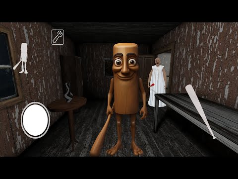 Playing as Tung Tung Sahur in Granny's Old House Gameplay