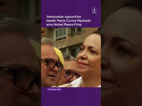 Venezuelan activist wins Nobel Peace Prize