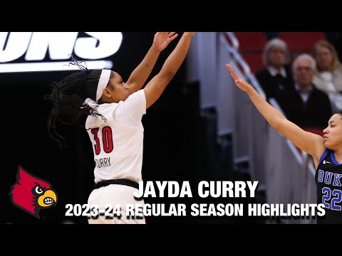 Jayda Curry 2023-24 Regular Season Highlights | Louisville Guard