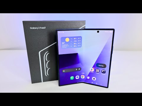 Samsung Z Fold7 - Unboxing, Setup and Review (4K 60)