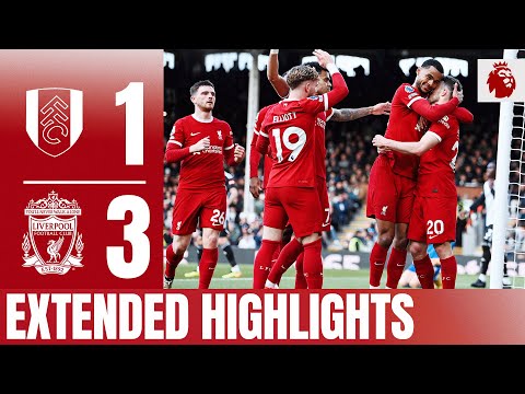 Trent Free-Kick, Gravenberch Curler & Jota Precision! | Extended Highlights | Fulham 1-3 Liverpool