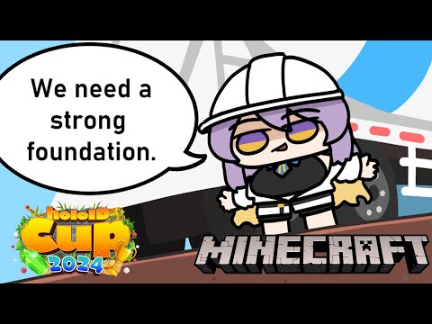 【Minecraft】Building Borobudur!! CONTINUE~!!【holoID】