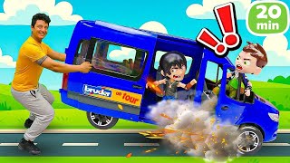 🚒🔥 ¡Emergencia en el taller! El camión está en llamas 🚨✨