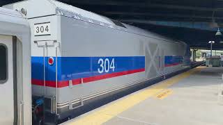 4K 60FPS: Metro-North SC-42DM 304 Departs Yankees-153rd Street Station 8/23/26