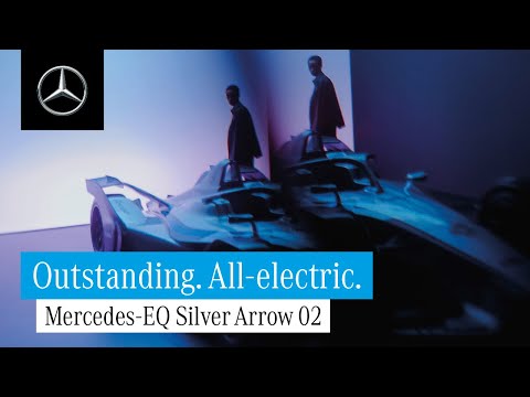 Outstanding. All-electric. Mercedes-EQ Silver Arrow 02.