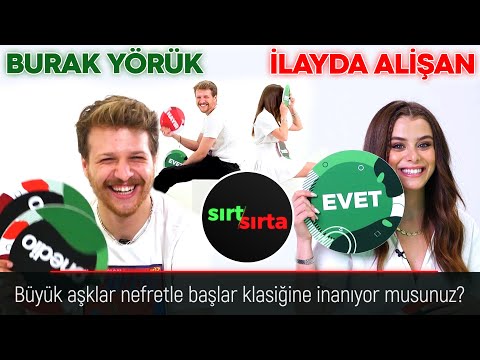 Burak Yörük ve İlayda Alişan Sırt Sırta'da! Sevgilinin Kredisine Kefil Olur Musun?