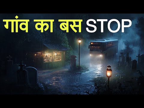 गांव का बस STOP। एक सच्ची घटना। Horror Stories। Dark Files