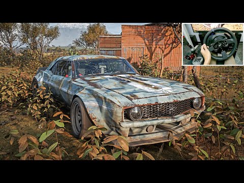 Rebuilding Chevrolet Camaro Jordan Luka 3 - Forza Horizon 5 | Thrustmaster T300RS gameplay