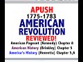 Key Events and Concepts of the American Revolution