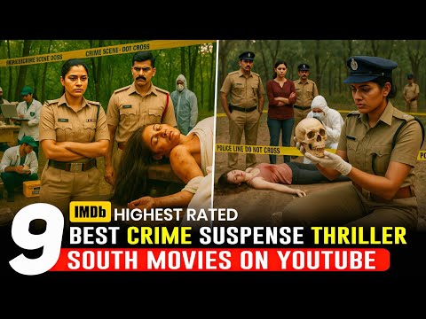 Top 8 Best South Indian Crime Thriller Movies in Hindi on YouTube | South Crime Movies In Hindi
