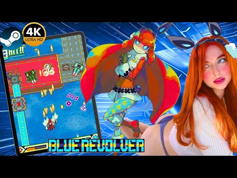 Blue Revolver PC - Jogo Insano de Navinha que Você Precisa Jogar!