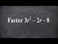Factoring Quadratic Expressions: Techniques and Strategies