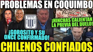 PRENSA CHILENA AFIRMA QUE U DE CHILE ELIMINA A ALIANZA LIMA HINCHAS DAN CRUDO RECIBIMIENTO AL EQUIPO