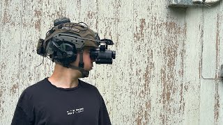 Binocular night vision for the poors