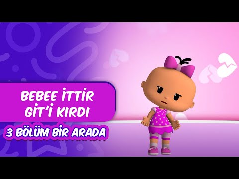 Bebee İttir Git'i Kırdı🚲👧 Leliko ve Pisi İle 3 Bölüm Bir Arada | Düşyeri