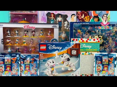 Unboxing and Review of Disney Characters Toys Collection