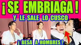 CHRISTIAN NODAL SE EMPEDA y BESA a HOMBRE en CONCIERTO